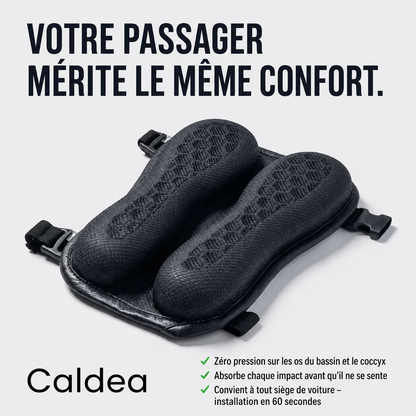Caldea Gel Rider — Coussin de selle moto confort longue distance
